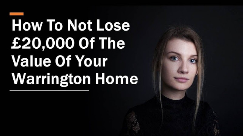 How To Not Lose £20,000 Of The Value Of Your Warrington Home