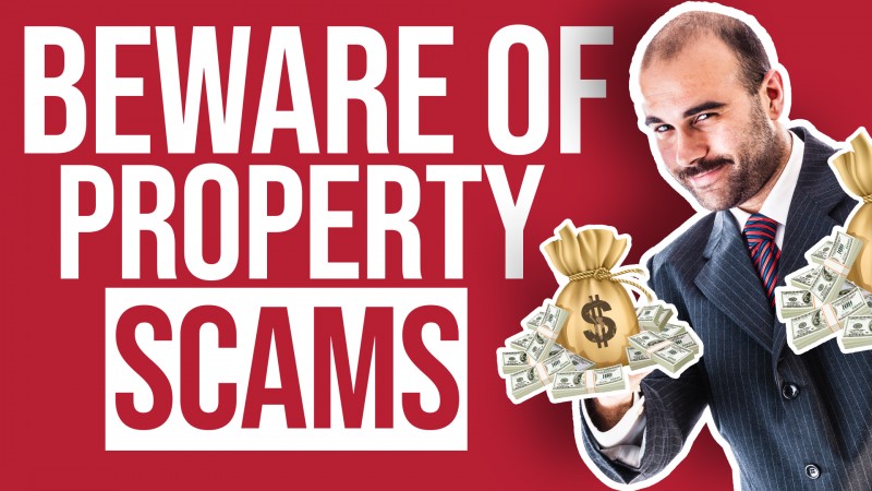 SCAM WARNING – Beware, property scammers are on the increase