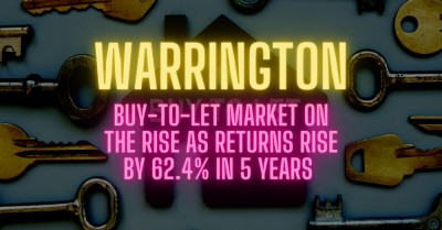 Warrington Buy-to-Let Market on the Rise as Returns Rise by 62.4% in 5 Years