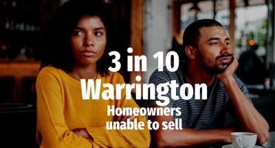 3 in 10 Warrington Homeowners Unable to Sell