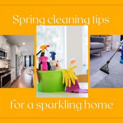 Spring cleaning tips for a sparkling home 